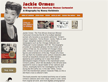 Tablet Screenshot of jackieormes.com